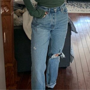 Abercrombie The Dad High Rise Jeans